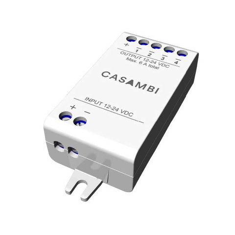 Casambi Bluetooth LED Controller 4 Channel CBU-PWM4 - Visiolite