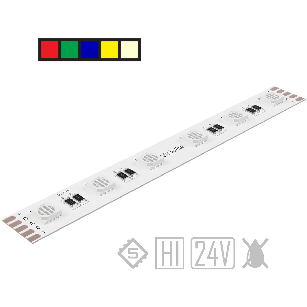 LED Strip Royal High™ RGB WW CW Royal Blue Indoor – Visiolite®